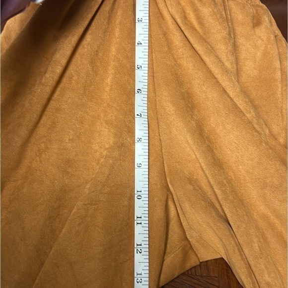 Bryn Walker,Oliver Faux Contemporary Suede Lantern Pants Miele, Size Small - Picture 12 of 14